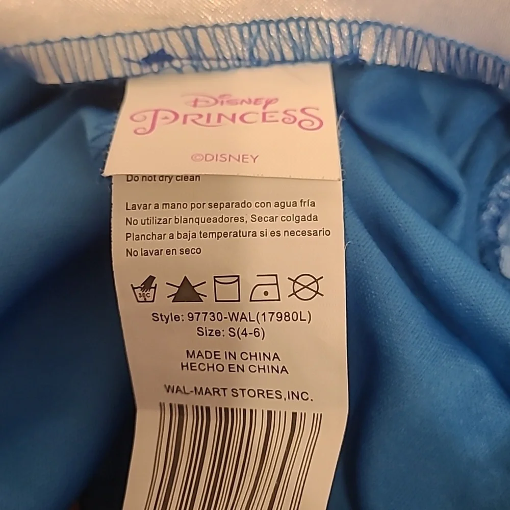 Snow White Dress Costume Disney Princess Size Small 4-6 - Picture 9 of 9